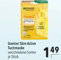 Citti Garnier Skin Active Tuchmaske tilbud
