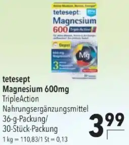 Citti Tetesept Magnesium tilbud