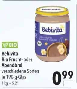Citti Bebivita Bio Frucht- oder Abendbrei tilbud