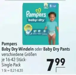 Citti Pampers Baby Dry Windeln oder Baby Dry Pants tilbud