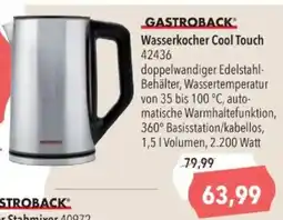 Citti GASTROBACK® Wasserkocher Cool Touch 42436 tilbud