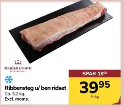 Dagrofa S-Engros Ribbensteg u/ ben ridset tilbud