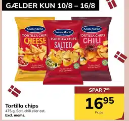 Dagrofa S-Engros Santa Maria Tortilla chips tilbud