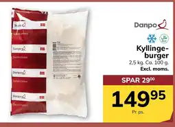 Dagrofa S-Engros Kyllinge- burger tilbud