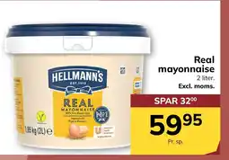 Dagrofa S-Engros HELLMANN'S Real mayonnaise tilbud