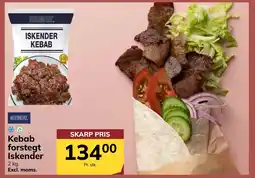 Dagrofa S-Engros Kebab forstegt Iskender tilbud