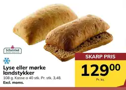 Dagrofa S-Engros Lyse eller mørke landstykker tilbud