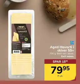 Dagrofa S-Engros Aged Havarti i skiver 55+ tilbud