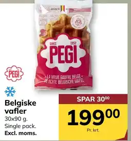 Dagrofa S-Engros Belgiske vafler tilbud