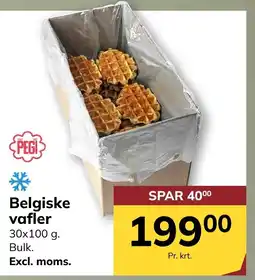 Dagrofa S-Engros Belgiske vafler tilbud