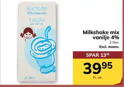 Dagrofa S-Engros Milkshake mix vanilje 4% tilbud