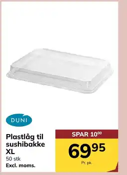 Dagrofa S-Engros Plastlåg til sushibakke XL tilbud