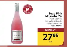 Dagrofa S-Engros Zazo Pink Moscato 5% tilbud