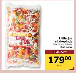 Dagrofa S-Engros Little Joe slikkepinde tilbud
