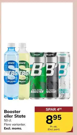 Dagrofa S-Engros Booster eller State tilbud