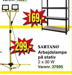 Harald Nyborg Arbejdslampe på stativ tilbud