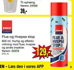 Harald Nyborg Flue og Hvepse stop tilbud