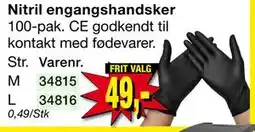 Harald Nyborg Nitril engangshandsker tilbud