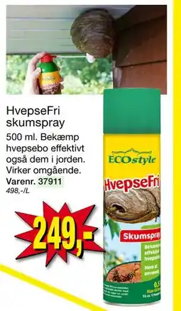 Harald Nyborg HvepseFri skumspray tilbud