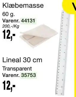 Harald Nyborg Lineal 30 cm tilbud