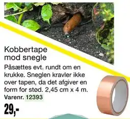 Harald Nyborg Kobbertape mod snegle tilbud