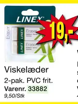 Harald Nyborg Viskelæder tilbud