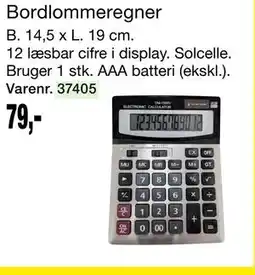 Harald Nyborg Bordlommeregner tilbud
