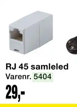 Harald Nyborg RJ 45 samleled tilbud