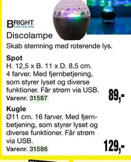 Harald Nyborg Discolampe tilbud