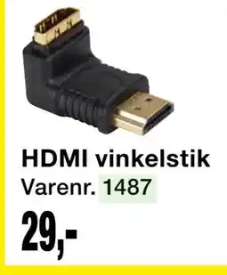 Harald Nyborg HDMI vinkelstik tilbud