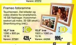 Harald Nyborg Frameo fotoramme tilbud