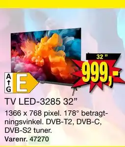 Harald Nyborg TV LED-3285 32‐ tilbud
