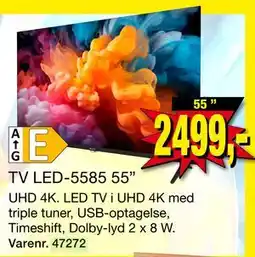 Harald Nyborg TV LED-5585 55‐ tilbud
