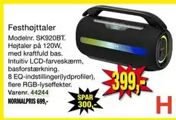 Harald Nyborg Festhøjttaler tilbud