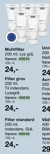 Harald Nyborg Filler standard tilbud
