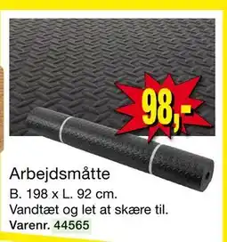 Harald Nyborg Arbejdsmåtte tilbud