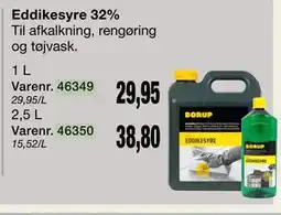 Harald Nyborg Eddikesyre 32% tilbud