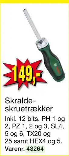 Harald Nyborg Skraldeskruetrækker tilbud