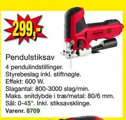 Harald Nyborg Pendulstiksav tilbud