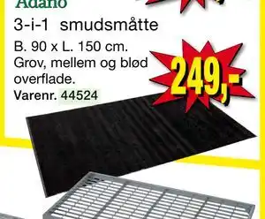 Harald Nyborg Adano 3-i-1 smudsmåtte tilbud