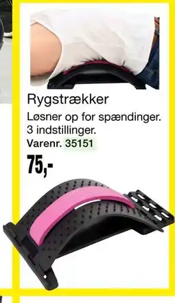 Harald Nyborg Rygstrækker tilbud