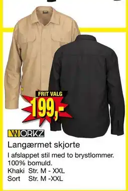 Harald Nyborg Langærmet skjorte tilbud