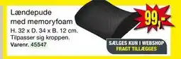 Harald Nyborg Lændepude med memoryfoam tilbud