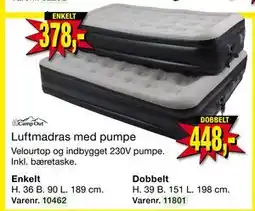 Harald Nyborg Luftmadras med pumpe tilbud