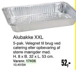 Harald Nyborg Alubakke XXL tilbud