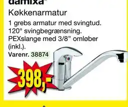 Harald Nyborg Køkkenarmatur tilbud