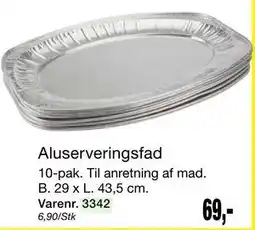 Harald Nyborg Aluserveringsfad tilbud