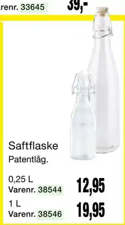 Harald Nyborg Saftflaske tilbud