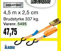 Harald Nyborg 4,5 m x 2,5 cm tilbud