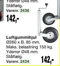 Harald Nyborg Luftgummihjul tilbud
